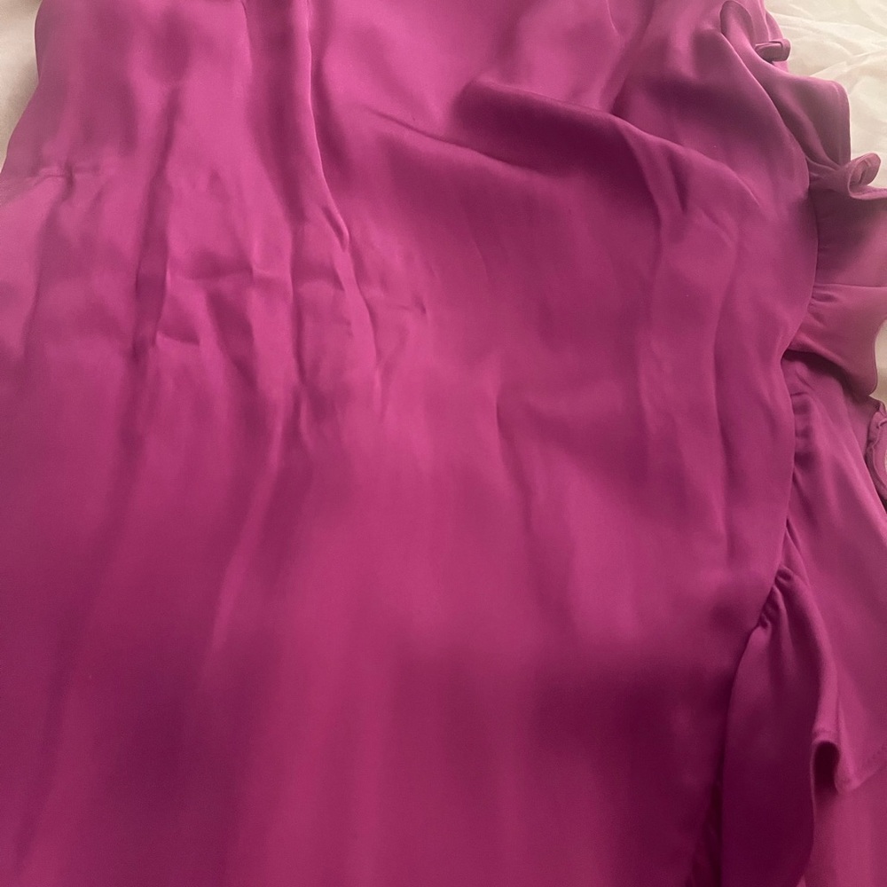 Banana Republic Strapless Vibrant Pink Dress - Picture 3 of 6